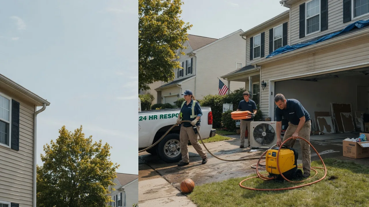 Emergency Water Damage Restoration in Houston, PA near me